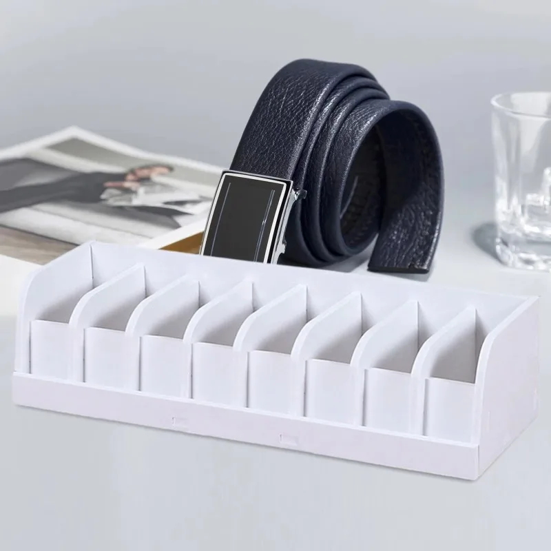 Belt Organizer Box 6/8/10 Grid - Men Accessories Drawer ulasan dan harga