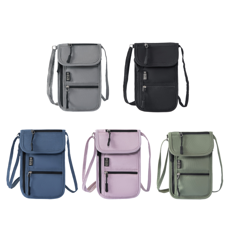 Personal Neck Wallet RFID Bloc - Passport Wallet Rfid ulasan dan harga