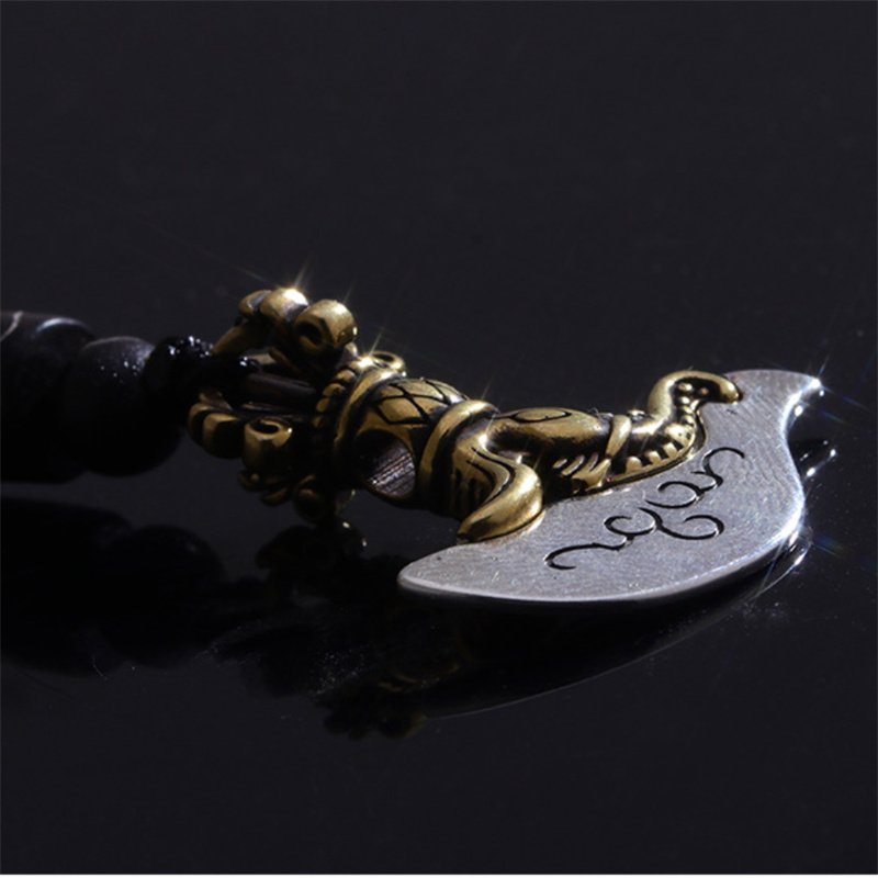 Ethnic Style Vajra Axe Pendant - Men Accessories Ethnic ulasan dan harga