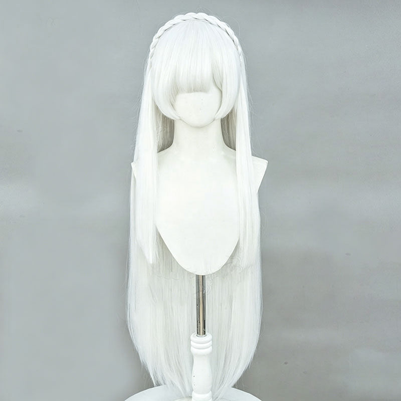 Anime Re:Zero Emilia Cosplay W - Men Accessories Look ulasan dan harga