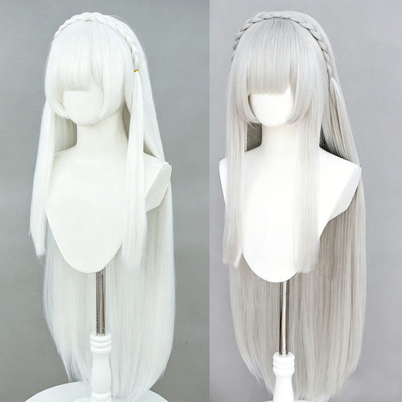 Anime Re:Zero Emilia Cosplay W - Men Accessories Look ulasan dan harga