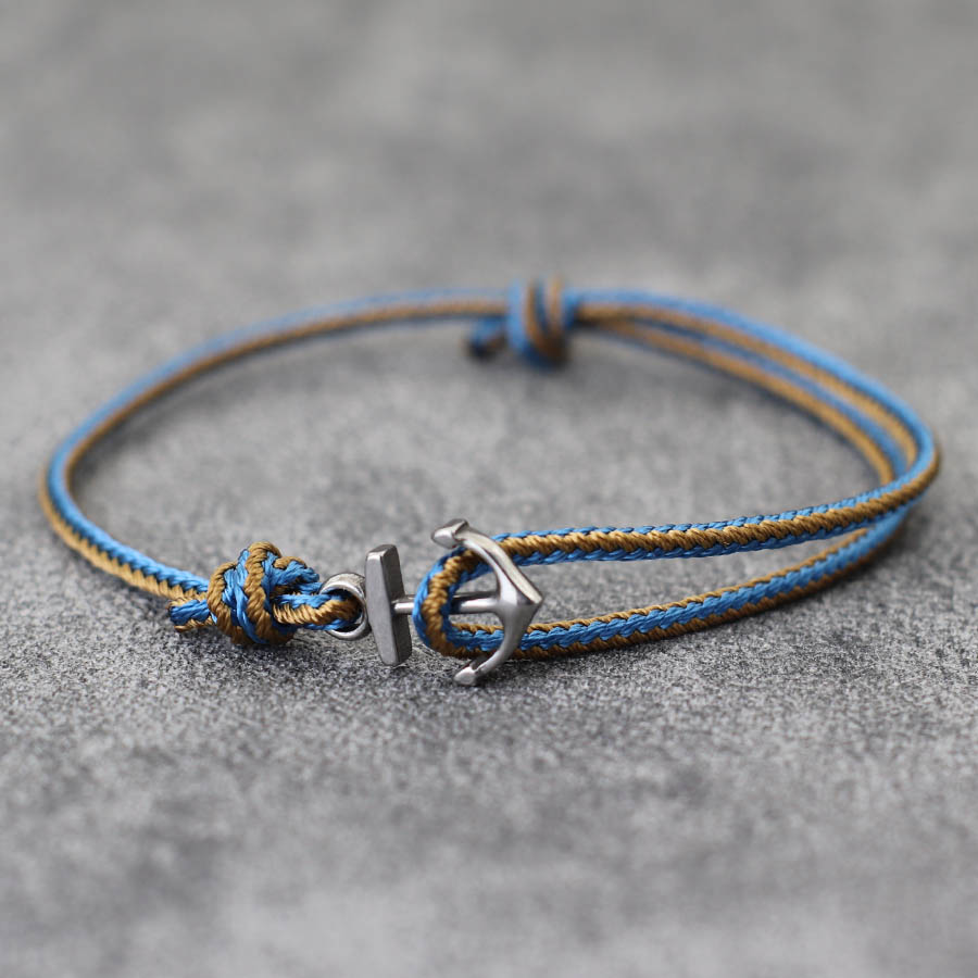 Minimalist Anchor Thin Rope Br - Men Accessories Ethnic ulasan dan harga
