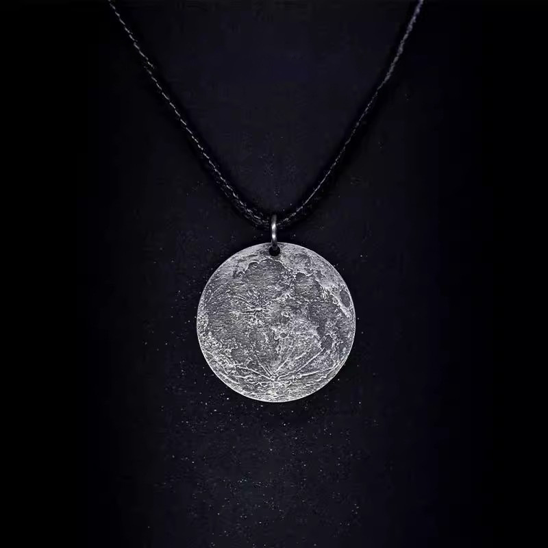 Ethnic Style Moon Pendant For  - Men Accessories Ethnic ulasan dan harga