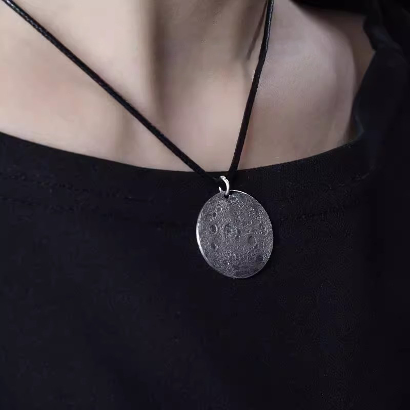 Ethnic Style Moon Pendant For  - Men Accessories Ethnic ulasan dan harga