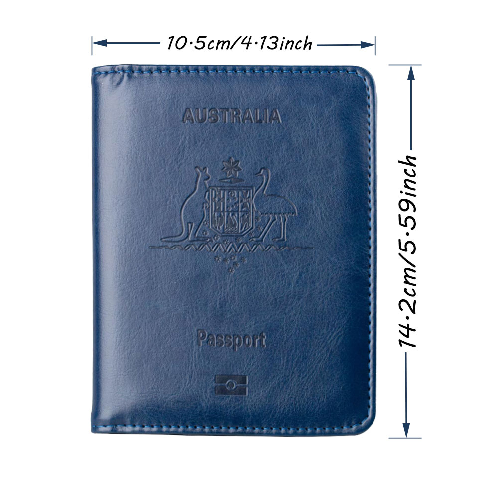 Customized Name Australia RFID - Passport Wallet Rfid ulasan dan harga