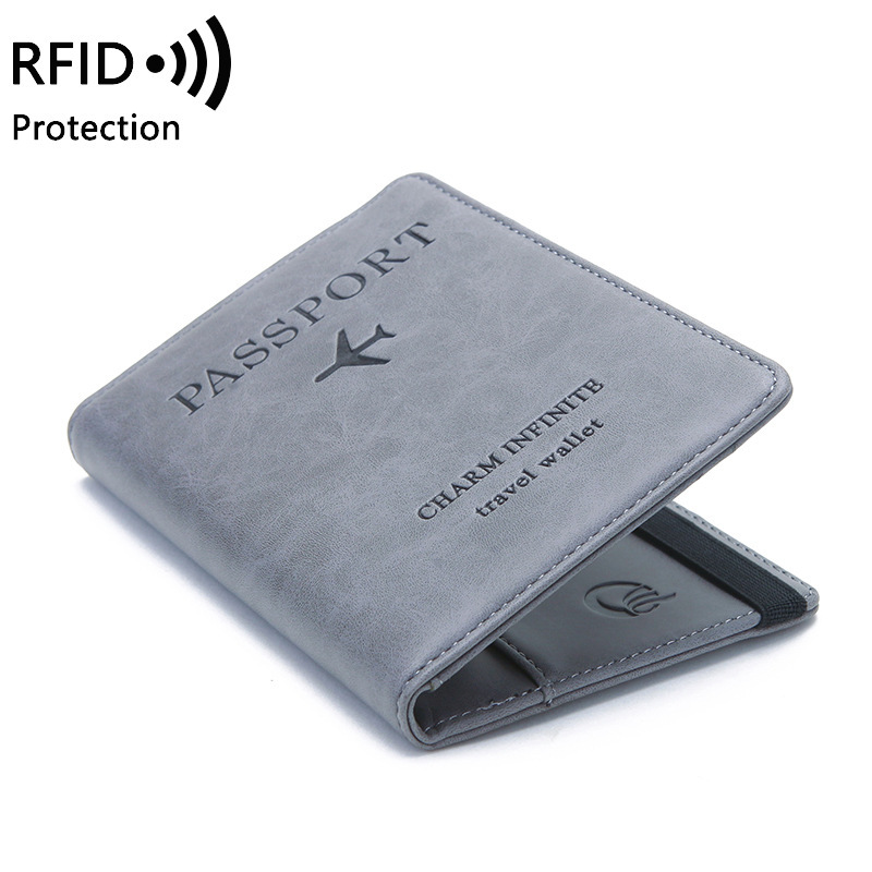 Unisex PU Leather Passport Hol - Passport Wallet Rfid ulasan dan harga