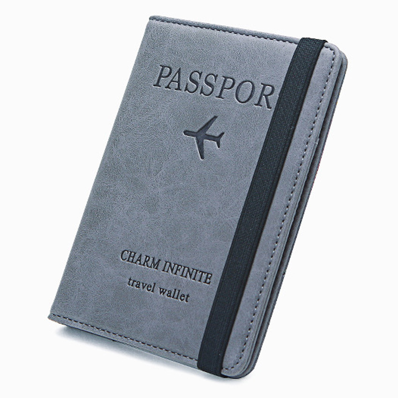 Unisex PU Leather Passport Hol - Passport Wallet Rfid ulasan dan harga