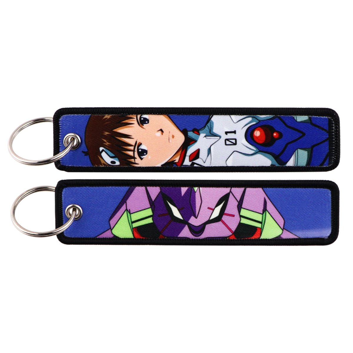 Anime EVA Embroidery Key Fobs  - Men Accessories Sale ulasan dan harga