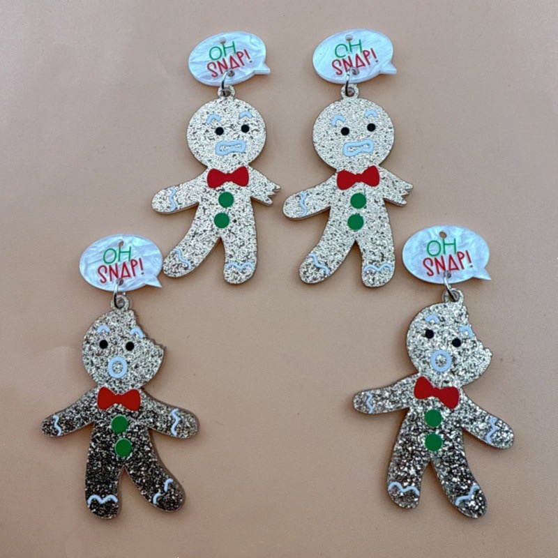 10pcs Cute Christmas Gingerbre - Men'S Mens Accessories ulasan dan harga
