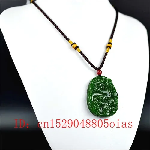 Natural Green Chinese Jade Dra - Men Accessories To Gift ulasan dan harga