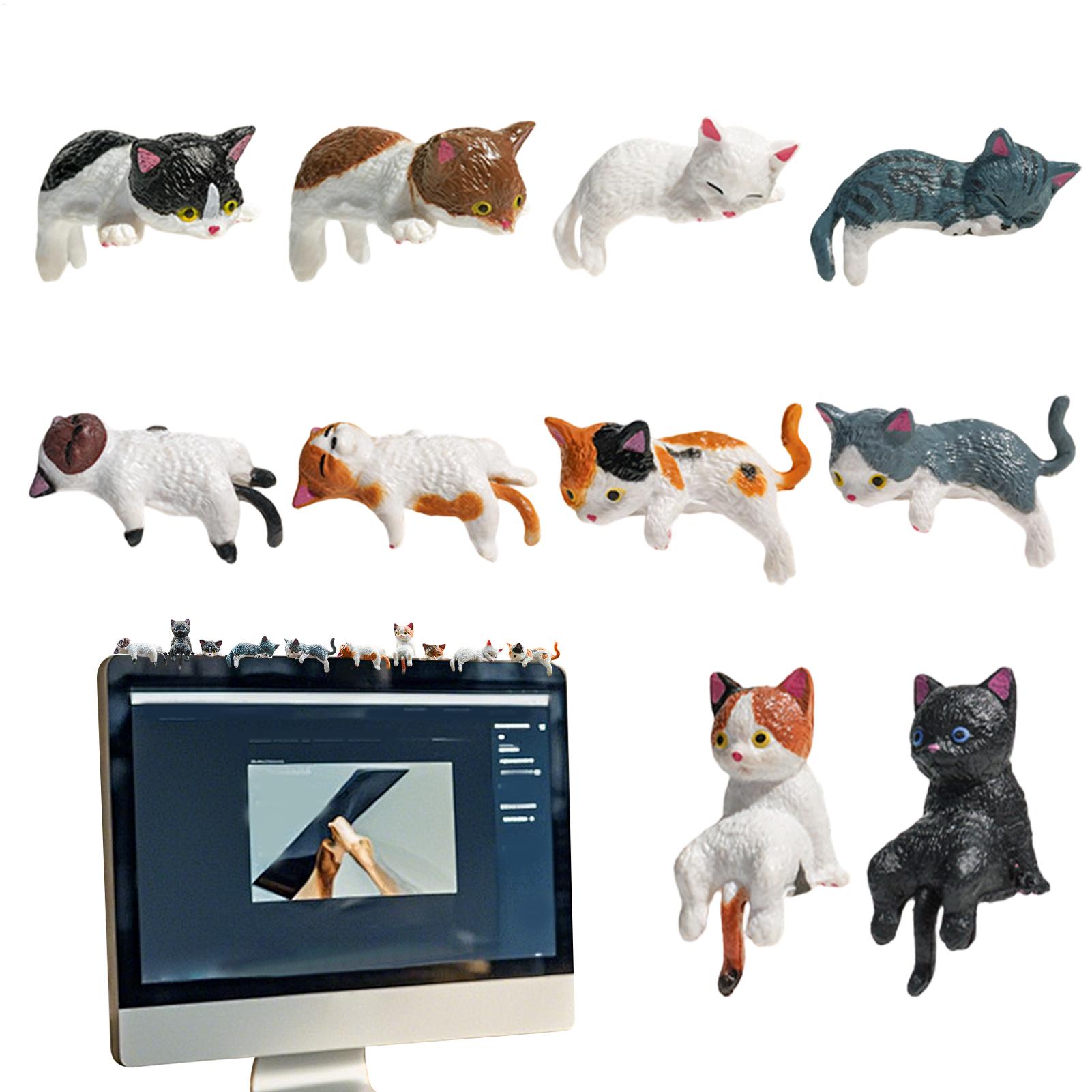 10pcs Cute Mini Cat Ornament C - Men Accessories India ulasan dan harga