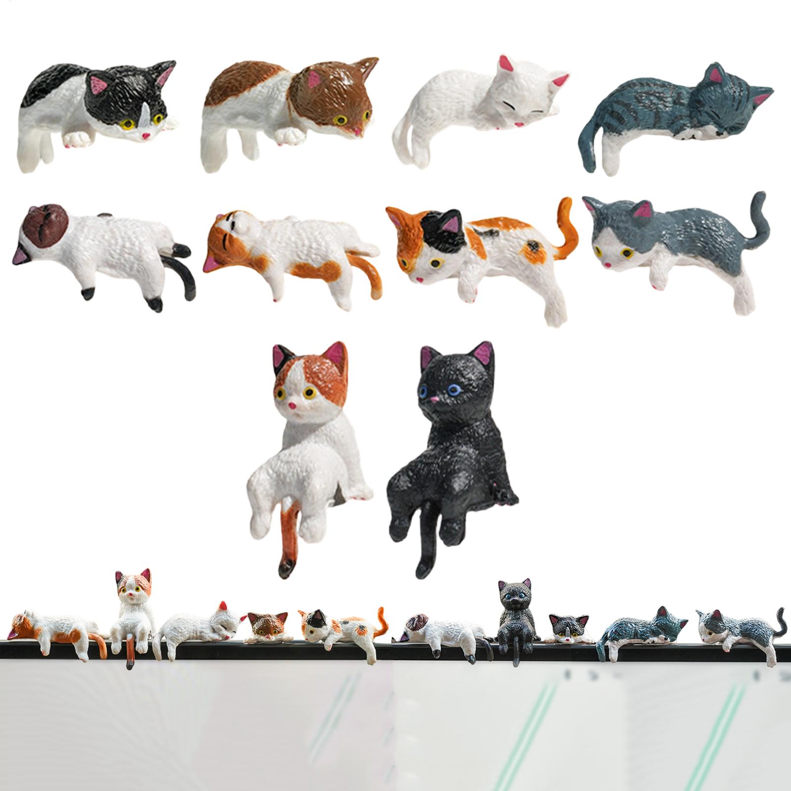 10pcs Cute Mini Cat Ornament C - Men Accessories India ulasan dan harga