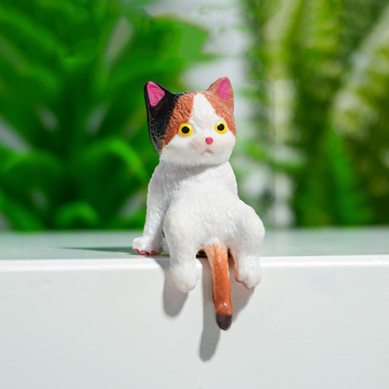 10pcs Cute Mini Cat Ornament C - Men Accessories India ulasan dan harga