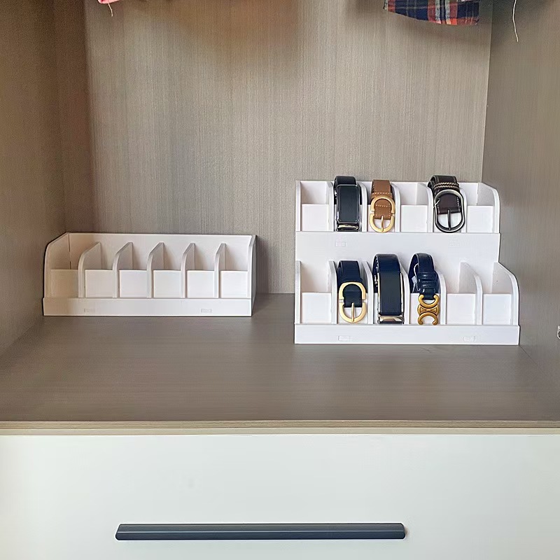 Belt Organizer Box 6/8/10 Grid - Men Accessories Drawer ulasan dan harga