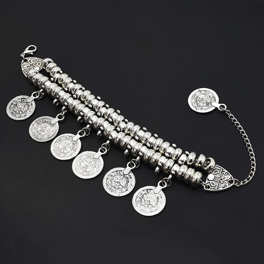 Vintage Coin Tassle Charm Brac - Men Accessories India ulasan dan harga