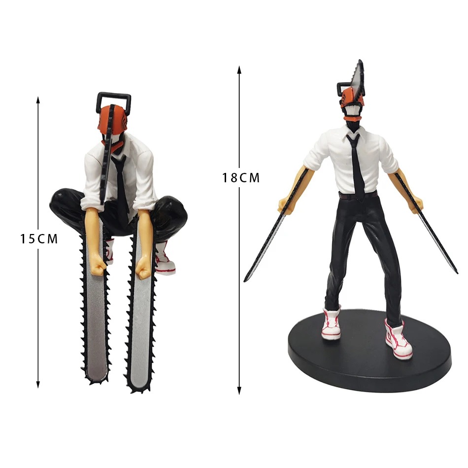 15-18cm Chainsaw Man Anime Fig - Men Accessories Collection ulasan dan harga