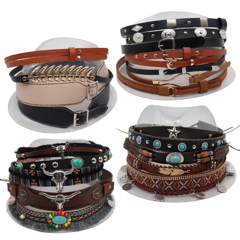 Retro Ethnic Style Belt, Headb - Men Accessories Ethnic ulasan dan harga