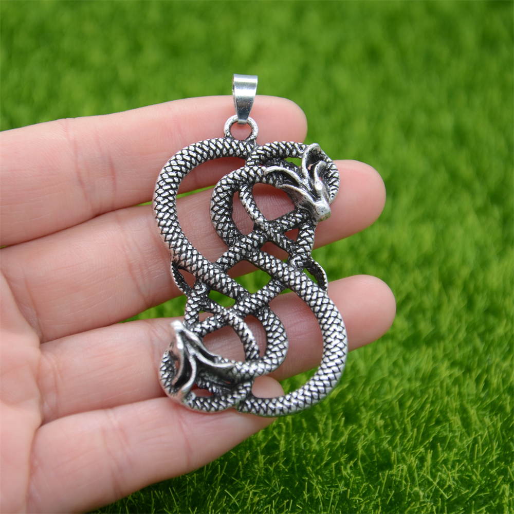 Norse Loki Double Dragon Goth  - Men Accessories Ethnic ulasan dan harga
