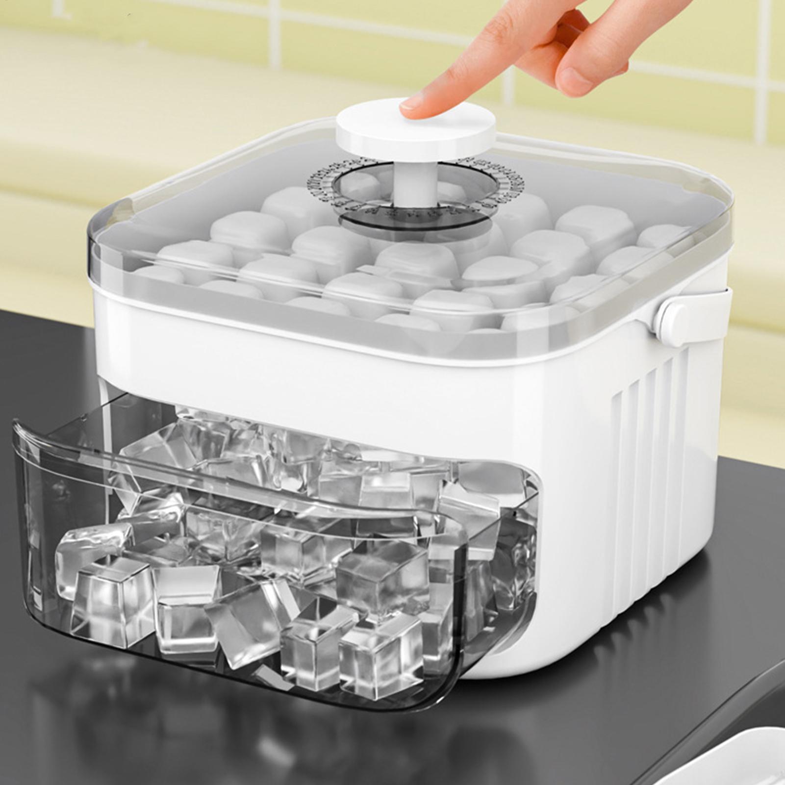 Compact Double Layer Ice Cube  - Men Accessories Drawer ulasan dan harga