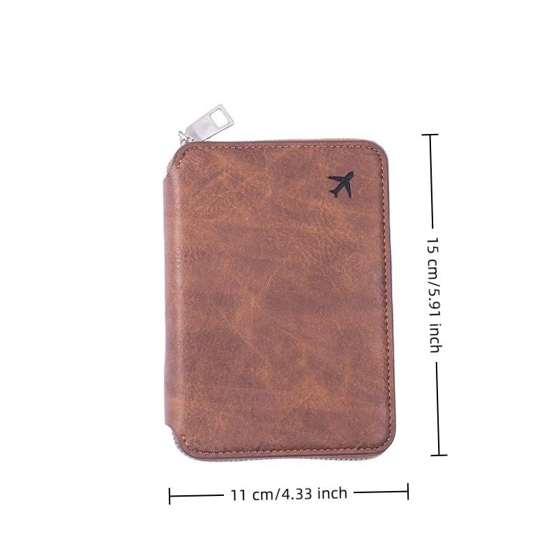 Zippered Passport Case Large C - Passport Wallet Rfid ulasan dan harga