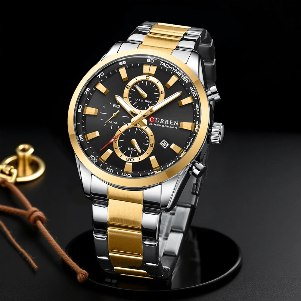 CURREN Casual Quartz Chrono Sp - Men'S Accessories Fashion ulasan dan harga