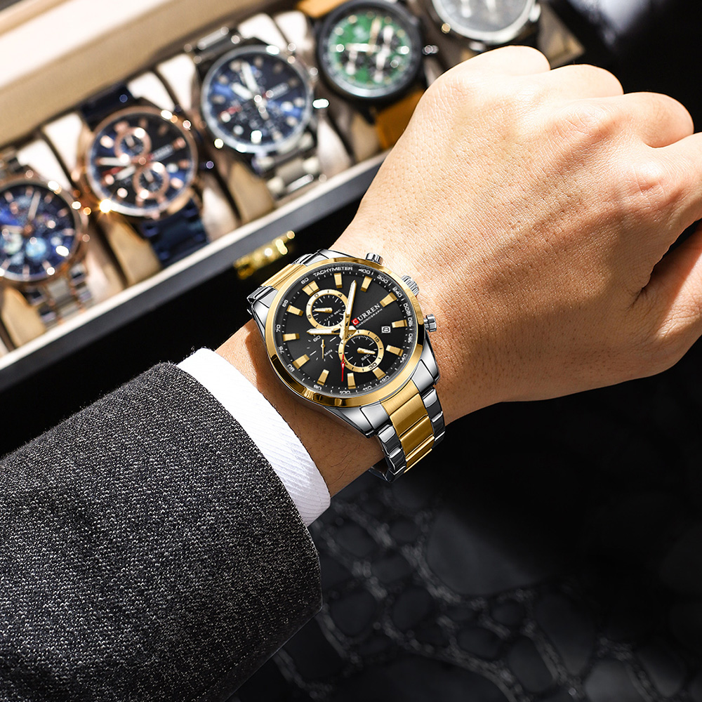 CURREN Casual Quartz Chrono Sp - Men'S Accessories Fashion ulasan dan harga