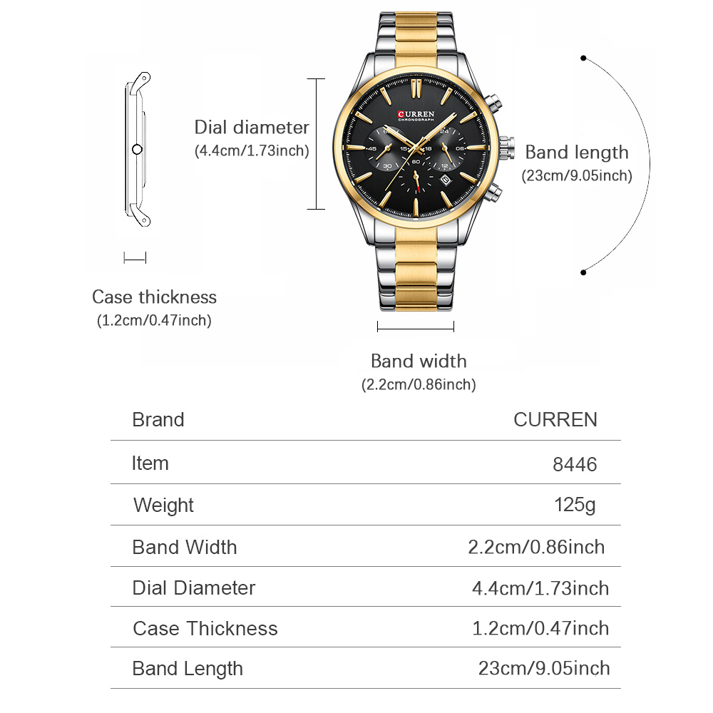 CURREN Casual Quartz Chrono Sp - Men'S Accessories Fashion ulasan dan harga