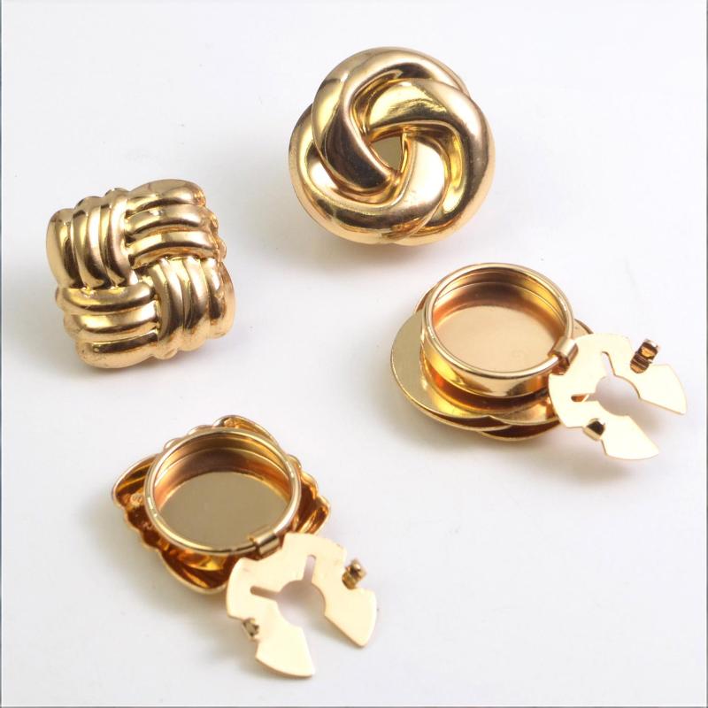 Hot Sale 2PCS Button Cover Cuf - Men Accessories Sale ulasan dan harga