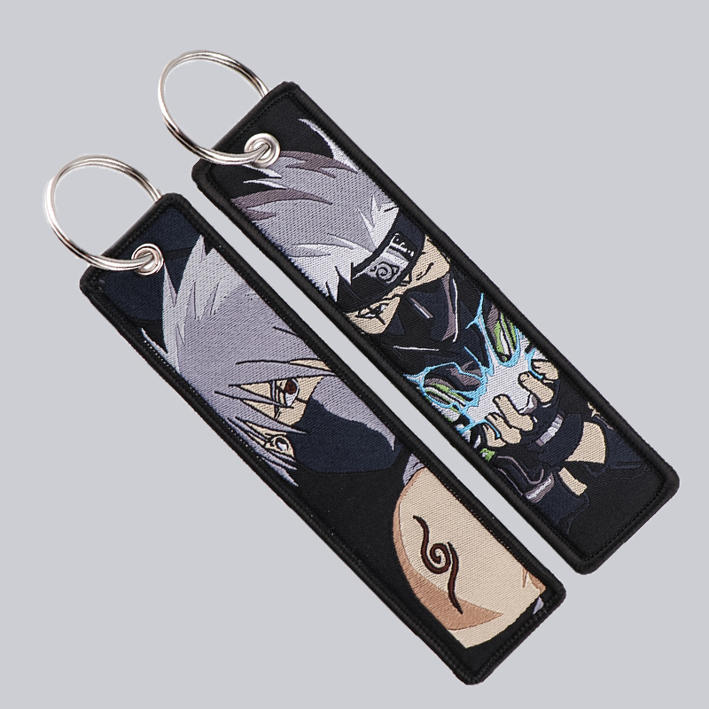 Anime Naruto Embroidery Key Fo - Men Accessories Sale ulasan dan harga