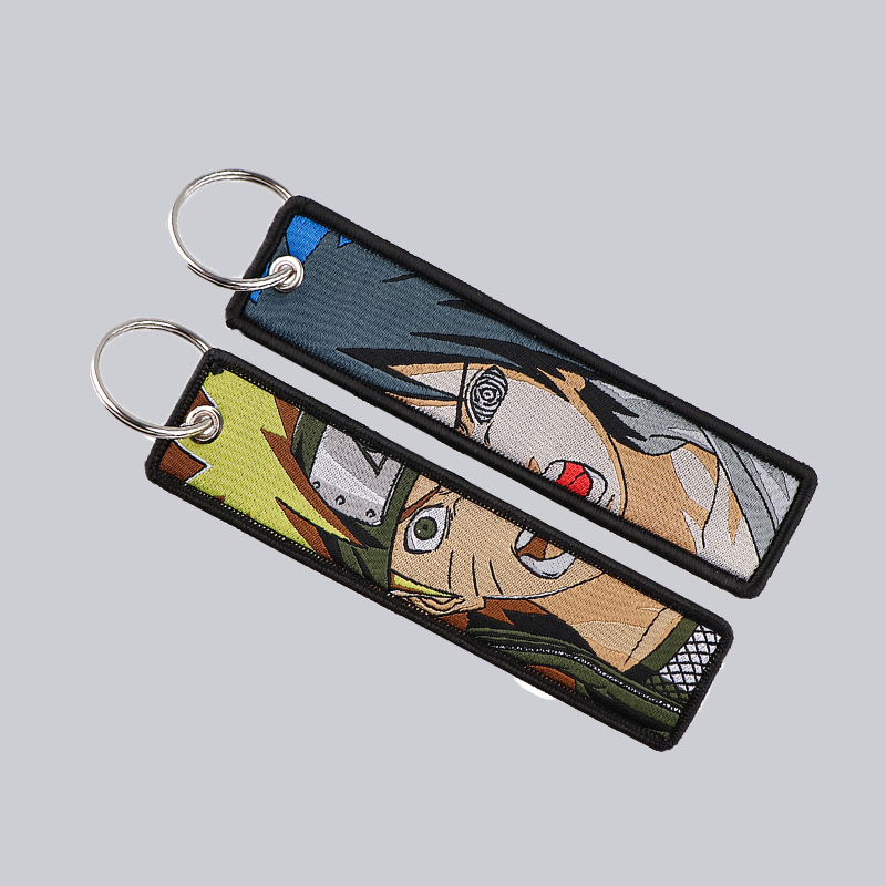 Anime Naruto Embroidery Key Fo - Men Accessories Sale ulasan dan harga