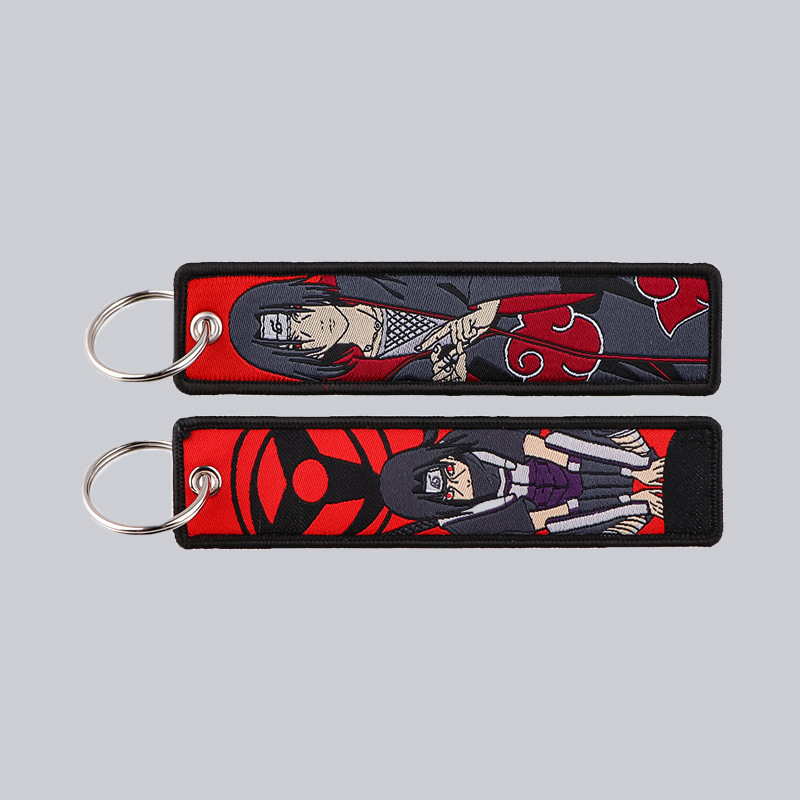 Anime Naruto Embroidery Key Fo - Men Accessories Sale ulasan dan harga