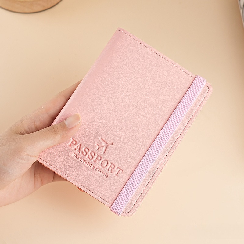 PU Leather Passport Cover, Mul - Passport Wallet Rfid ulasan dan harga