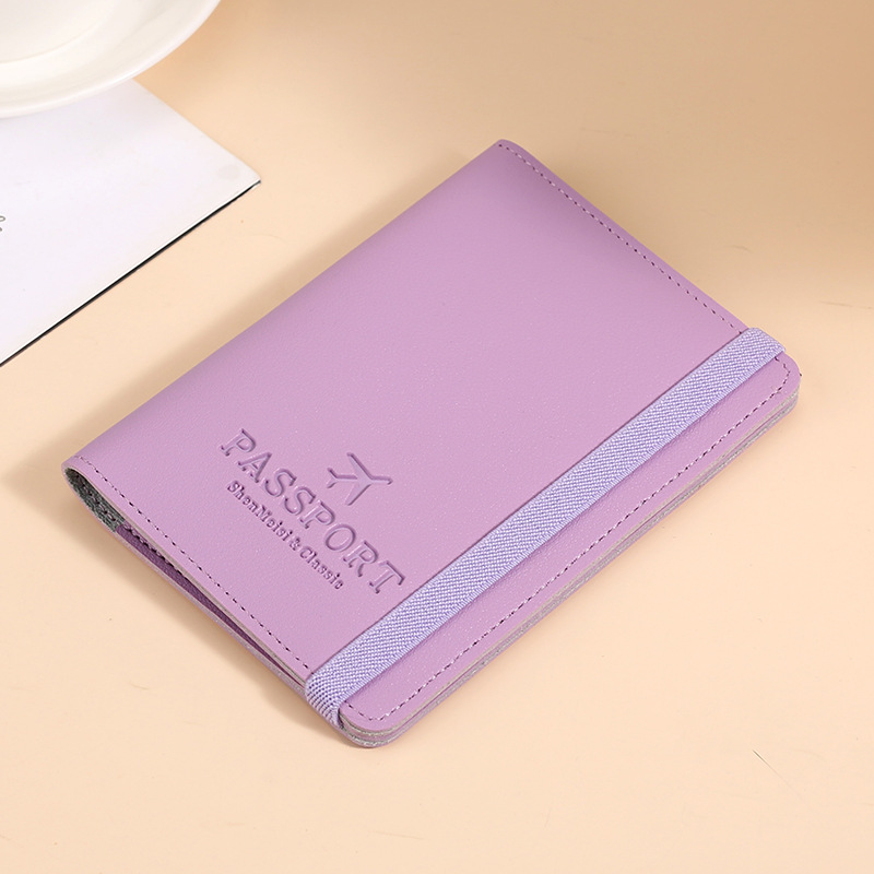 PU Leather Passport Cover, Mul - Passport Wallet Rfid ulasan dan harga