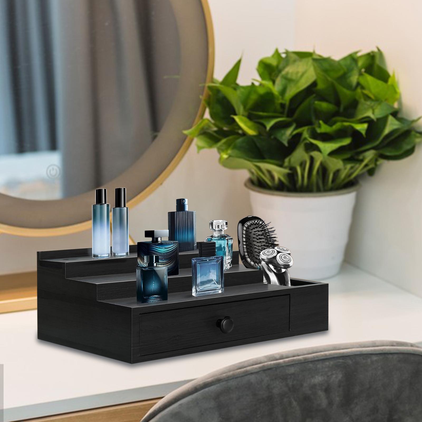 Perfume Organizer Wood Three T - Men Accessories Drawer ulasan dan harga