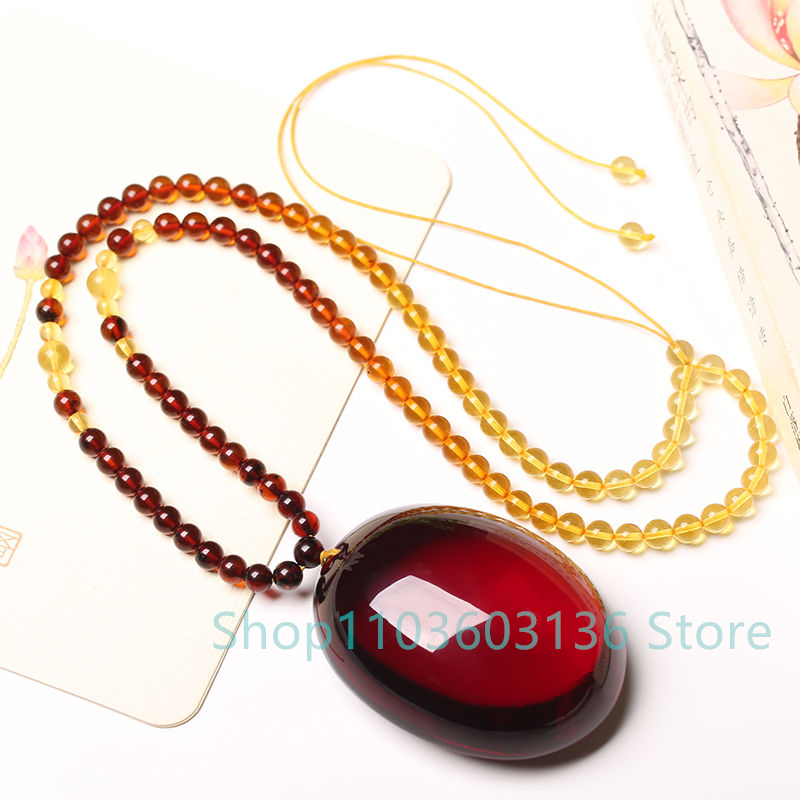 Natural Burgundy Amber Beeswax - Men Accessories Ethnic ulasan dan harga