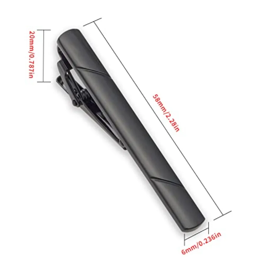 4Pcs Tie Clips For Men Tie Bar - Men Accessories To Gift ulasan dan harga