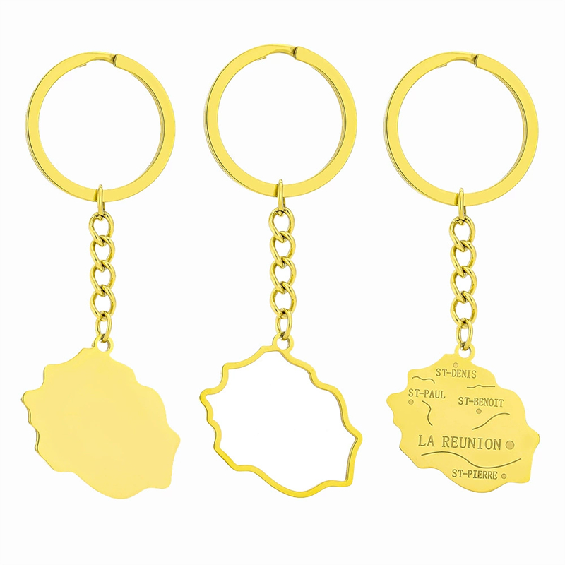 Fashion Reunion Island Map Fla - Men Accessories Ethnic ulasan dan harga