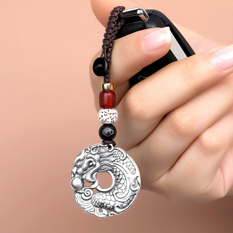Retro ethnic style dragon fish - Men Accessories Ethnic ulasan dan harga