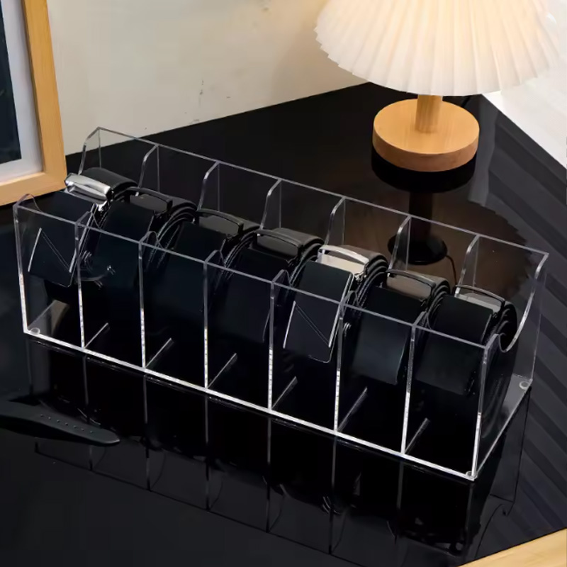 Clear Acrylic Belt Organizer w - Men Accessories Drawer ulasan dan harga