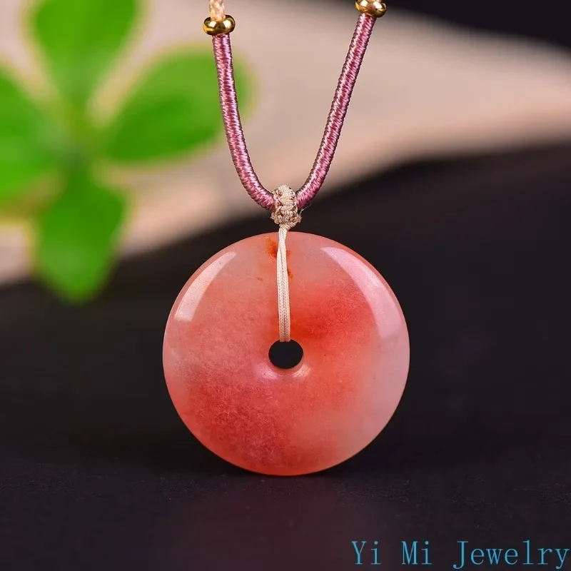 Natural Golden Jade Peach Blos - Men Accessories Ethnic ulasan dan harga