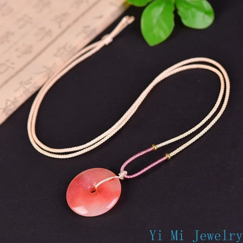 Natural Golden Jade Peach Blos - Men Accessories Ethnic ulasan dan harga