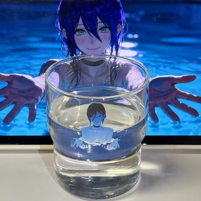 Reze Glass Cup Chainsaw Man Cu - Men Accessories Look ulasan dan harga