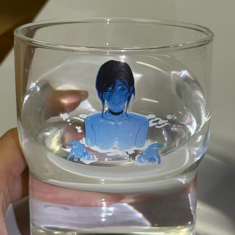 Reze Glass Cup Chainsaw Man Cu - Men Accessories Look ulasan dan harga