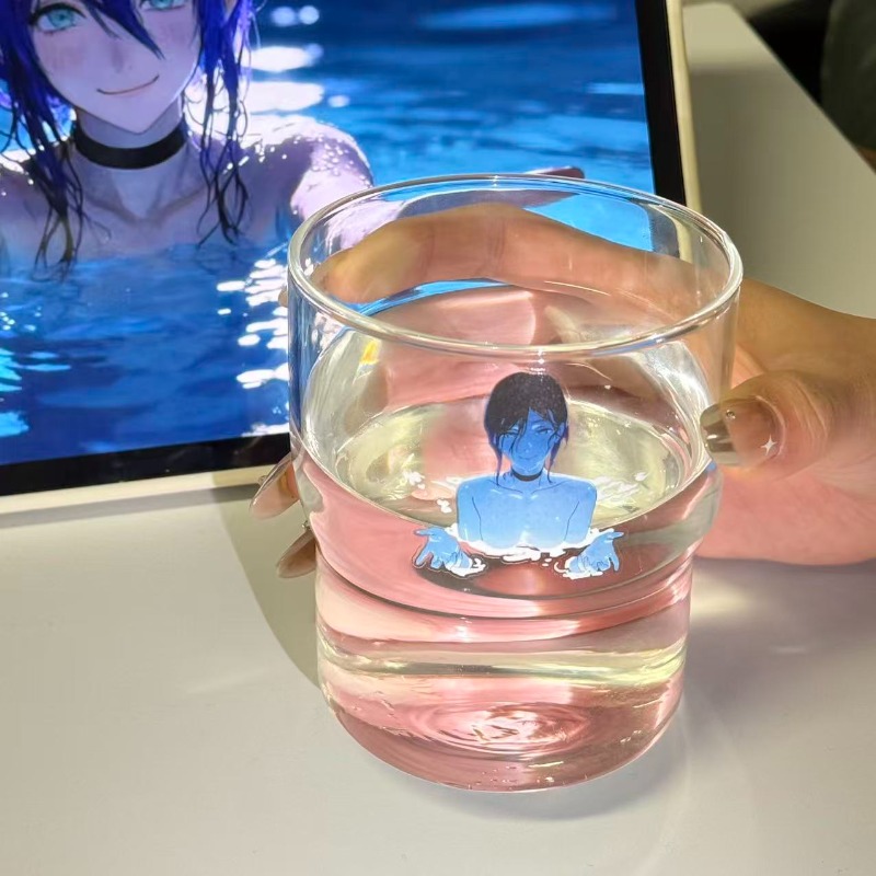Reze Glass Cup Chainsaw Man Cu - Men Accessories Look ulasan dan harga