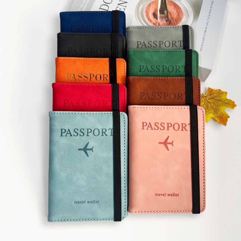 PU‑Leather Passport Holder, RF - Passport Wallet Rfid ulasan dan harga