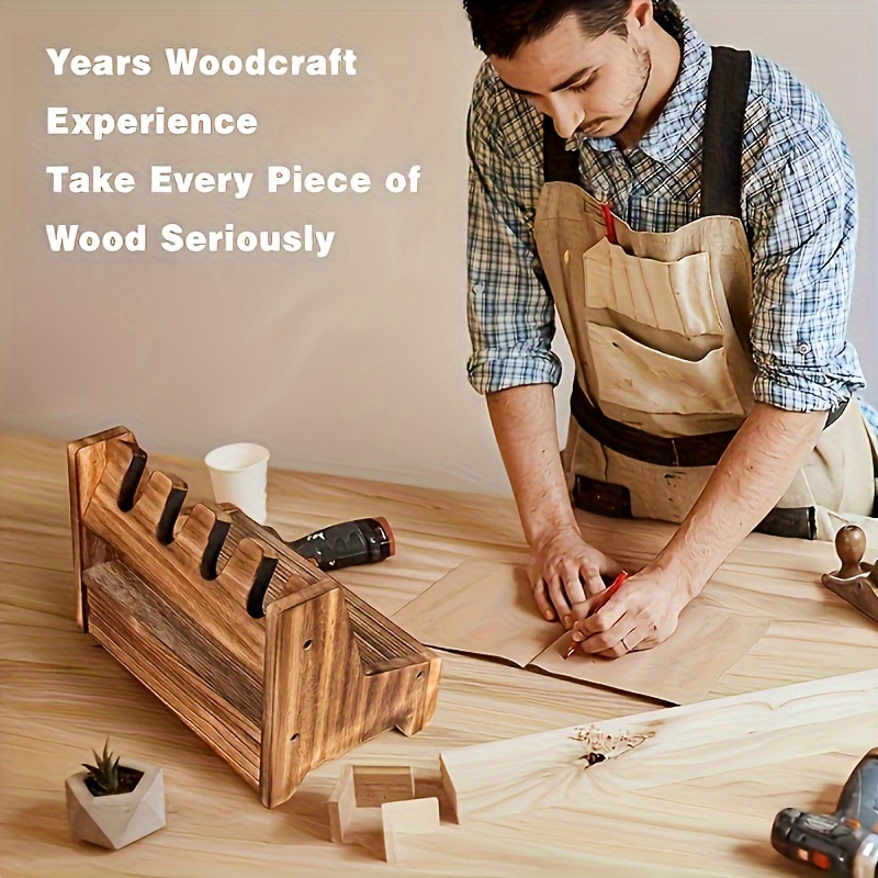 Solid Wood Pistol Storage Stan - Men Accessories Drawer ulasan dan harga