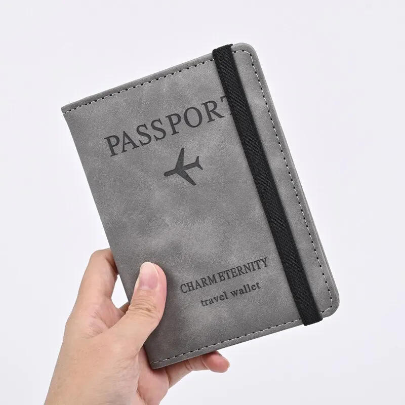 Men PU Leather Wallet Travel P - Passport Wallet Rfid ulasan dan harga