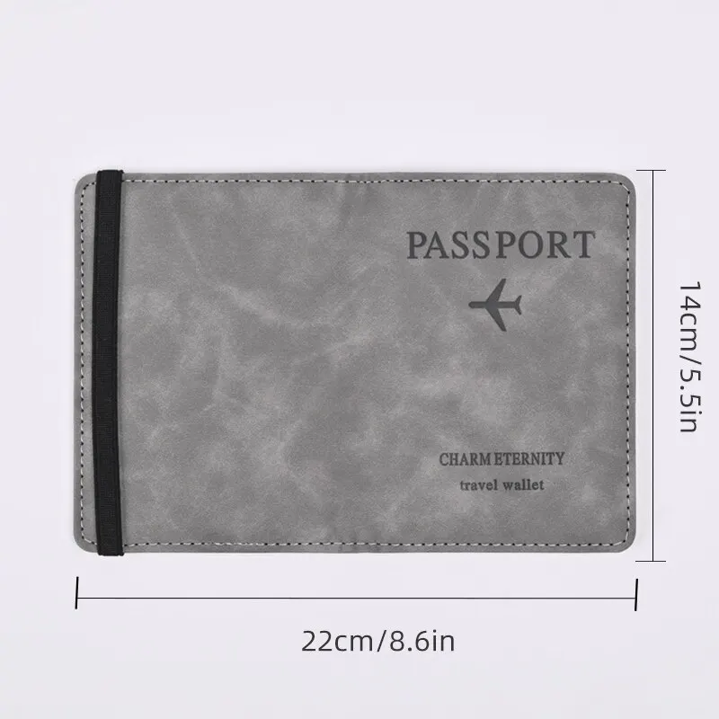 Men PU Leather Wallet Travel P - Passport Wallet Rfid ulasan dan harga