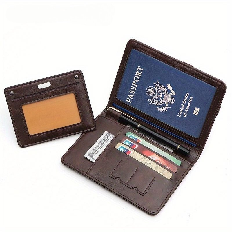 1PC Lightweight Passport Walle - Passport Wallet Rfid ulasan dan harga